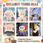 False Paradise Carnival Fluffy Doll Blind Box Desktop Ornament - Image 3
