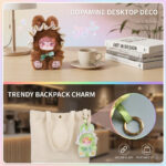 Tomorrow Flower House Fluffy Rabbit Blind Box Ornament - Image 2