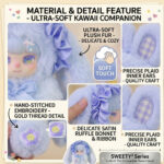 Tomorrow Flower House Fluffy Rabbit Blind Box Ornament - Image 4