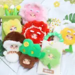Bloom Free Flower Plush Bag Charm Blind Box Ornament Toy