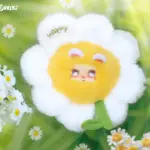 Bloom Free Flower Plush Bag Charm Blind Box Ornament Toy - Image 2