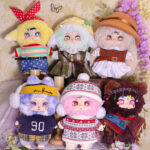 Rewind Time Retro Fluffy Doll Blind Box Desktop Ornament